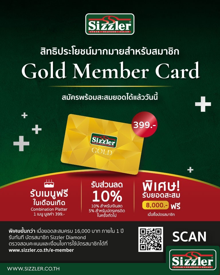 กินซิซซ์เล่อร์วันนี้ยิ่งกินมากยิ่งมีสิทธิ์มาก!